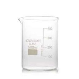 ABGIL 500ml Borosilicate Glass Low Form Beaker with Spout, ABG704-6