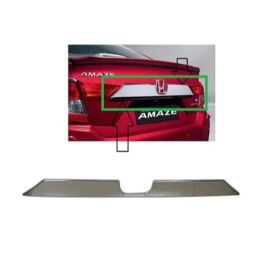 SureStrive Silver Chrome Finish Boot Garnish Plate for Honda Amaze 2018-2021-20