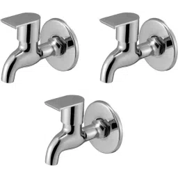 Prestige Waterfall Brass Chrome Finish Bib Cock (Pack of 3)-picture-23