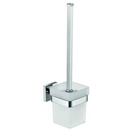 Perk Qubix Stainless Steel &a; Glass Wall Mount Toilet Brush Set, QX-76024A-image-83