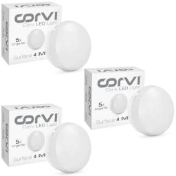 Corvi Surface 4 6W 3000K Warm White Ceiling Surface Light, HPCA34095 (Pack of 3)-picture-4