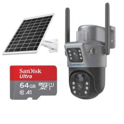 Cybernautt X4K 4MP Full HD PTZ 4G Sim Camera with Two Way Audio, Motion Track, Alarm, Night Vision, Built in Siren &a; Free 64GB Memory Card-19