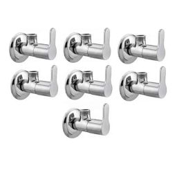 Fastgear Marc Stainless Steel Silver Chrome Finish Angle Valve, FG2111 (Pack of 7)-image-105