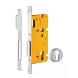 Dorset Stainless Steel Lacquered Brass Deadbolt Mortise Lock, ML 100 D SS (Pack of 4)-picture-46