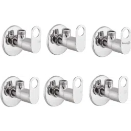IRIS Prime Brass Chrome Finish Angle Cock (Pack of 6)-42