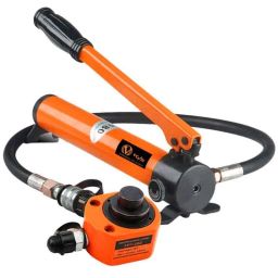 Voltz FPY-20D180 20 Ton Alloy Steel Hydraulic Cylinder Jack with CP 180 Hand Pump-24