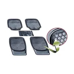 Kozdiko 5 Pcs 3G Honey Rubber &a; PVC Beige Heavy Car Foot Mat Set for Fiat Punto, koz_56724-picture-26