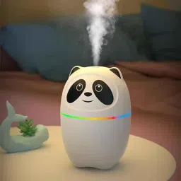 DeoDap A10 250ml ABS Plastic White Cute Bear Shape Humidifiers Cup with USB, 13107-image-6