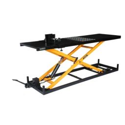Penta PTL-175 M 175kg Manual Foot Operated Hydraulic Two Wheeler Lift with Power Coated Surface, E 8-picture-41