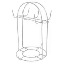 Osam Stainless Steel Silver Round Cup &a; Saucer Rack, CSR (Pack of 3)-image-10