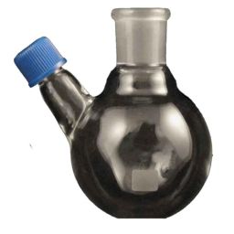 ABGIL 500ml Borosilicate Glass Round Bottom Boiling Flask with Two Neck, ABG1367-5