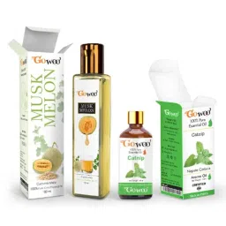 GoWoo 2 Pcs 10ml Natural Therapeutic Grade Cold Pressed Catnip Aroma Oil &a; 100ml Musk Melon Carrier Oil Set, GWOC258-P9+P178-picture-26