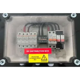 Daystar 5 in 1 600V Solar DC Distribution Box with 63A/2P MCB, SPD &a; 5x15A Fuse (Pack of 4)-12