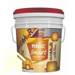 Magic Paints Smart Glomor 20 Liter Hint of Olive Glossy Finish Interior Acrylic Emulsion Paint-image-8