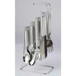 Elegante 24 Pcs Satinee Stainless Steel Cutlery Set, SL-123 (Pack of 5)-image-26