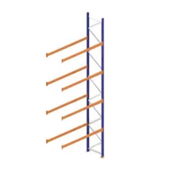 Godrej Ground Plus 4 Layers Steel Selective Pallet Racking, Max Load Capacity: 8000kg, Add on Unit: 7000x2300x800mm (HxWxD)-picture-22