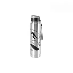 Cello Superb 800ml Stainless Steel Grey Single Wall Water Bottle, 405CSSB0432-picture-22