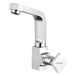 Oleanna MY-14SN Melody Brass Silver Chrome Finish Swan Neck Tap-image-69