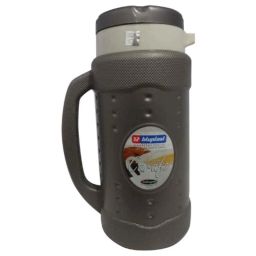 Bluplast 1.2 Litre Plastic White &a; Grey Insulated Flask Bottle (Pack of 2)-17