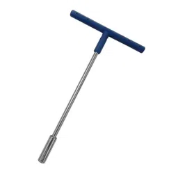 Hukums 12mm Chromium Steel T Spanner with Rubber Grip-2