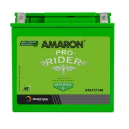 Amaron Pro Rider Beta 12Ah 12V Lead Acid Battery for Two Wheeler, AAM-BA-A48ATZ14R-22
