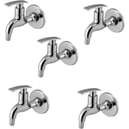 IRIS Passion Brass Chrome Finish Nozzle Bib Cock (Pack of 5)-image-78