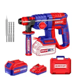 EMTOP 20V 1100rpm Cordless Rotary Hammer, ELRH202081-picture-9