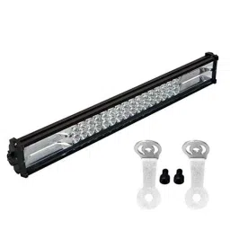 AllExtreme Exf48L1 48 Led Fog Light 21 inch Flood Led Work Double Row White Light Waterproof Driving Lamp Universal For Car Motorcycle Bike (96W)-2