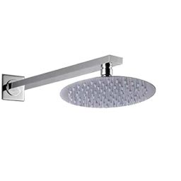 IRIS 6x6 inch Stainless Steel 304 Overhead Shower with 15 inch Square Arm-image-51
