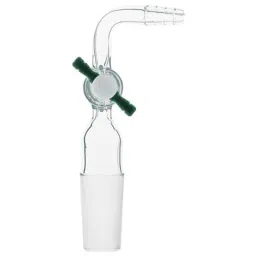 ABGIL B-45 Borosilicate 3.3 Glass Flow Control Adapter with 90 deg Bent Stopcock, ABG478-image-57