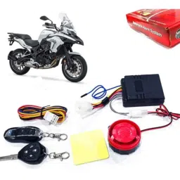 Auto Pearl 12V Black Two-Way Anti Theft Motorcycle Alarm Kit with 2 Pcs Remote for TRK 502-picture-36