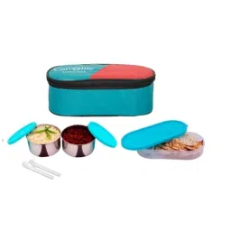 Carrolite 400ml Multi Colour Stainless Steel Lunchbox, trendy_1004 (Pack of 5)-image-14