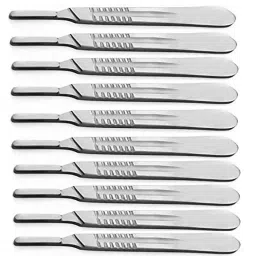 Forgesy Stainless Steel Scalpel Surgical Blade Handle, Size: 4 No, SUNX20 (Pack of 10)-image-2