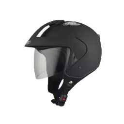 Studds KS-1 Metro Expanded Polystyrene Matt Black Open Face Open Face Helmet, Size: Medium-picture-20