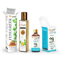 GoWoo 2 Pcs 10ml Natural Cajeput Aroma Oil &a; 100ml Fenugreek Carrier Oil Set, GWOC227-P8+P174-picture-23
