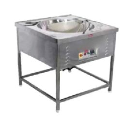 Exwell 6-25 Litre 22 inch Stainless Steel Silver Electric Kadai with Stand-15