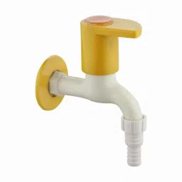 Ruhe Gold Curve PTMT Ivory &a; Gold Nozzle Bib Cock, 15-0206-picture-31