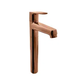 Aquieen Luxury Series Brass Rose Gold Extended Body Hot &a; Cold Mixer Basin Taps-image-31