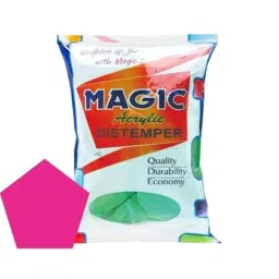 Magic Paints 1102 2kg Magenta Matte Finish Acrylic Distemper Paint-image-28
