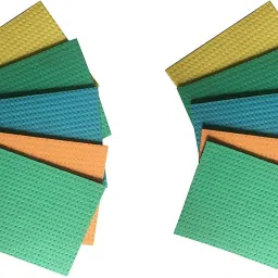 Cleaning Sponge Mop, Multicolour Sponge Wipe, Scrub Wet Microfiber, Sponge Cleaning Cloth-picture-22