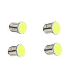 AllExtreme EX22T4W 4 Pcs T10 22 SMD COB Chip LED Front &a; Back Indicator Light Set-42