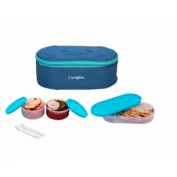 Carrolite 650ml Cyan &a; Blue Plastic Lunchbox, Syan_P-19-picture-42