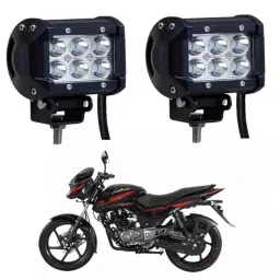 Cartronics 18W 6 Led Aluminum Bar Light/Fog Light for Bajaj Pulsar 150, CAR-EMXWHT-picture-49