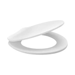 Cera Carona Plastic Snow White Seat Cover for EWC Toilet Seat, B1510105-image-2