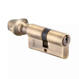 Dorset CL 204 PT 80mm Alloy Steel Antique Brass Finish Euro Profile Pin Cylinder Lock-image-100