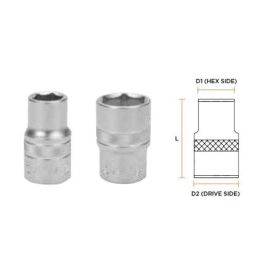 Groz 33mm 1/2 inch Drive Hex Socket, SKT/H/1-2/33/UG-picture-16