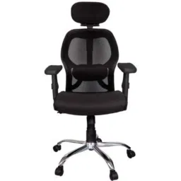 Rajpura Matrix High Back Black Adjustable Arms Revolving Office Executive Chair, RSE002-Black-image-84
