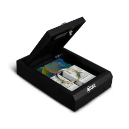 Ozone Ezee Next 2.28 Litre Black Portable Drawer Electronic Security Safe locker for Home &a; Office-picture-48