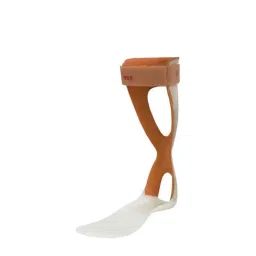 Salo Orthotics Polypropylene Left Ankle Foot Orthosis with Back Side Long Foam Padding, 101A, Size: Medium-picture-21