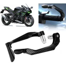 Auto Pearl 2 Pcs Aluminium Carbon Black Brake Clutch Lever Set for Kawasaki Ninja ZX 10 R BS6-picture-40